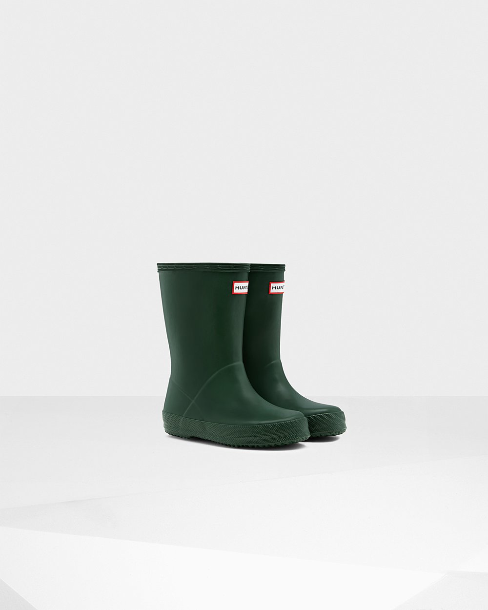 Galochas Hunter Criança Verdes - Original First Classic - 65KBIOYEQ